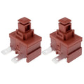 2pcs Power Switch Push Button Switch On-Off Power Button Switch Self-locking Switch For Miele C1 C2 C3 Vacuum Cleaner Oasis Select 2pcs