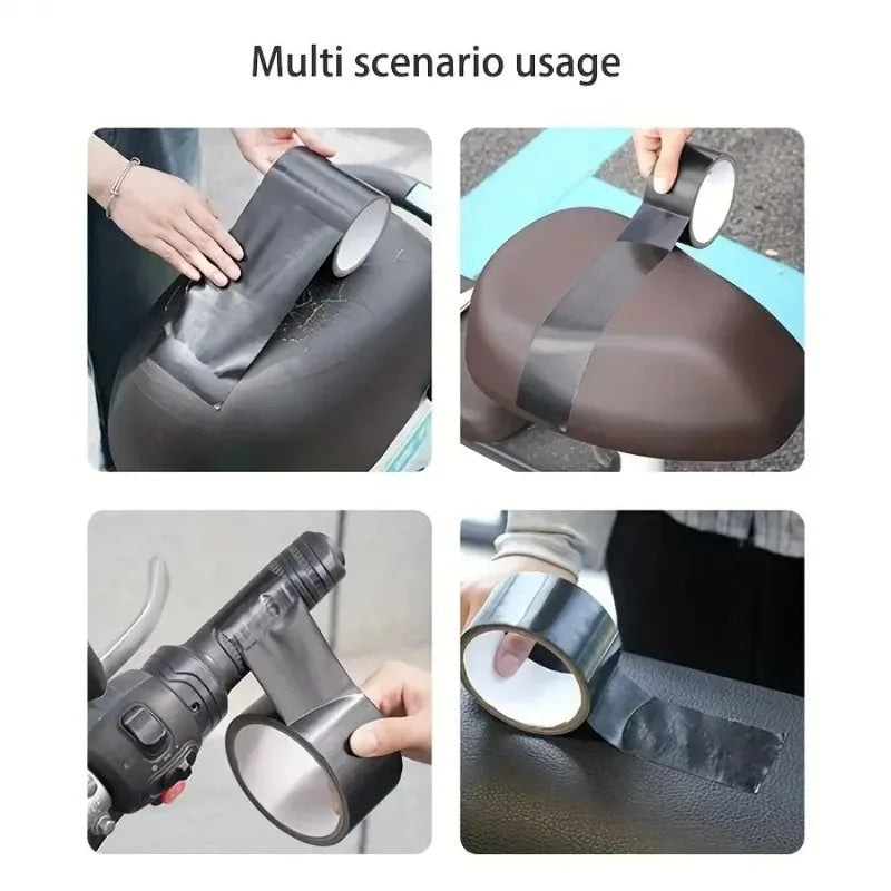 1roll Super Adhesive Fabric Duct Tape,Electric Bicycle Seat Repair, Tarpaulin Repair,tent Repair,blocks Water and Leaves No Glue Oasis Select