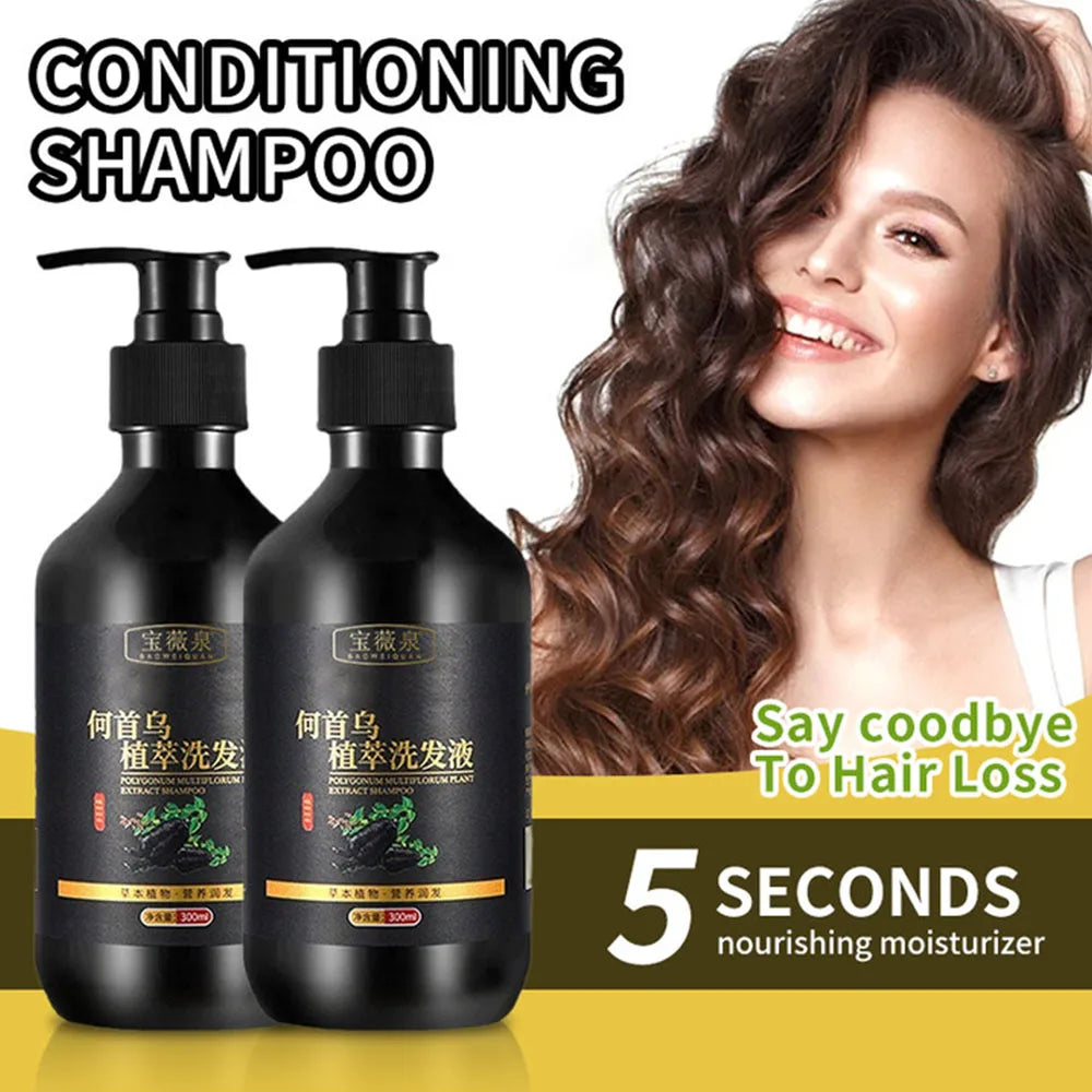 Herbal Polygonum Multiflorum Shampoo – Oil & Dandruff Control Herbal Shampoo Oasis Select