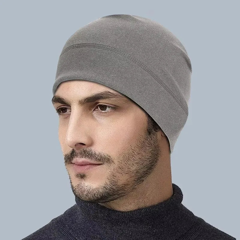 1/2pcs Warm Beanie Hat Soft Men Women Ski Cycling Skin-Friendly Anti-Static Hiking Thermal Fleece Running Windproof Oasis Select