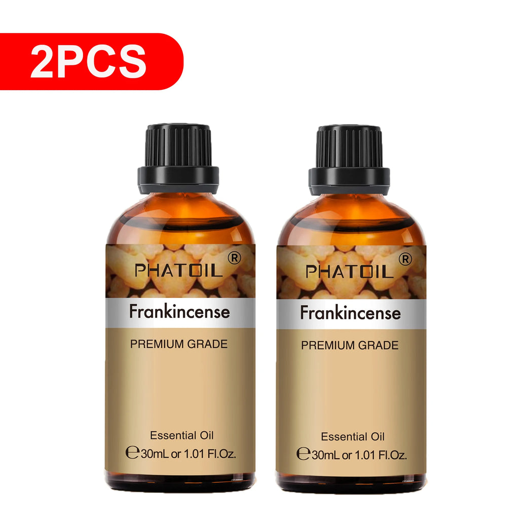PHATOIL Pure Essential Oils 30ml | Aromatherapy Diffuser Set