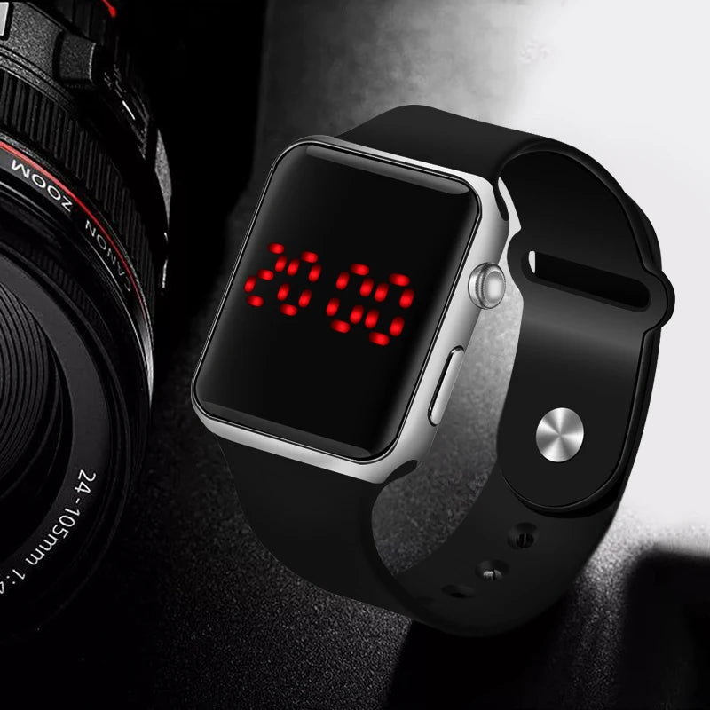 Men Sport LED Watches Men's Digital Watch Men Watch Silicone Electronic Watch Men Clock reloj hombre hodinky relogio masculino Oasis Select