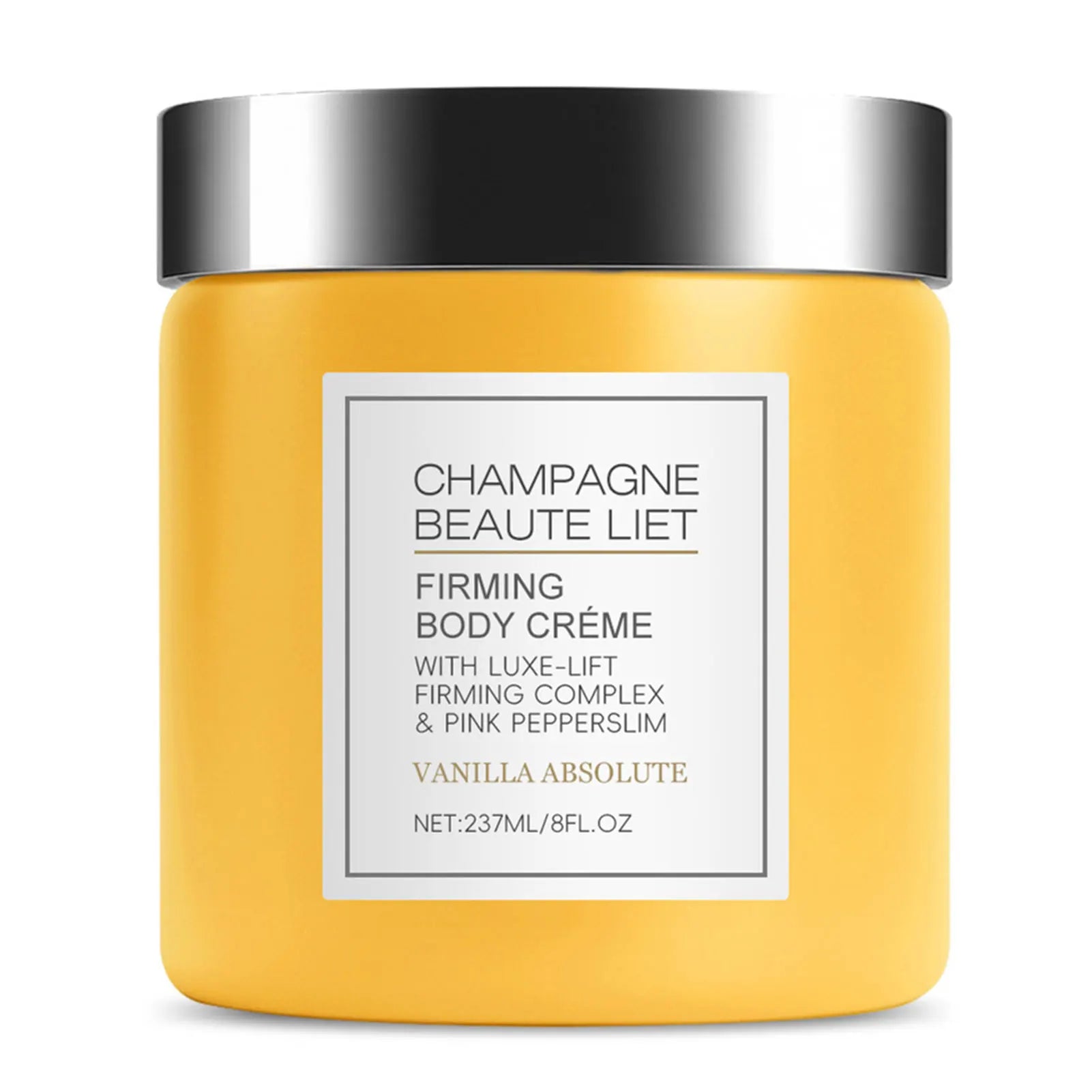 Champagne Firming Body Cream – Pepperslim Skin Tightening