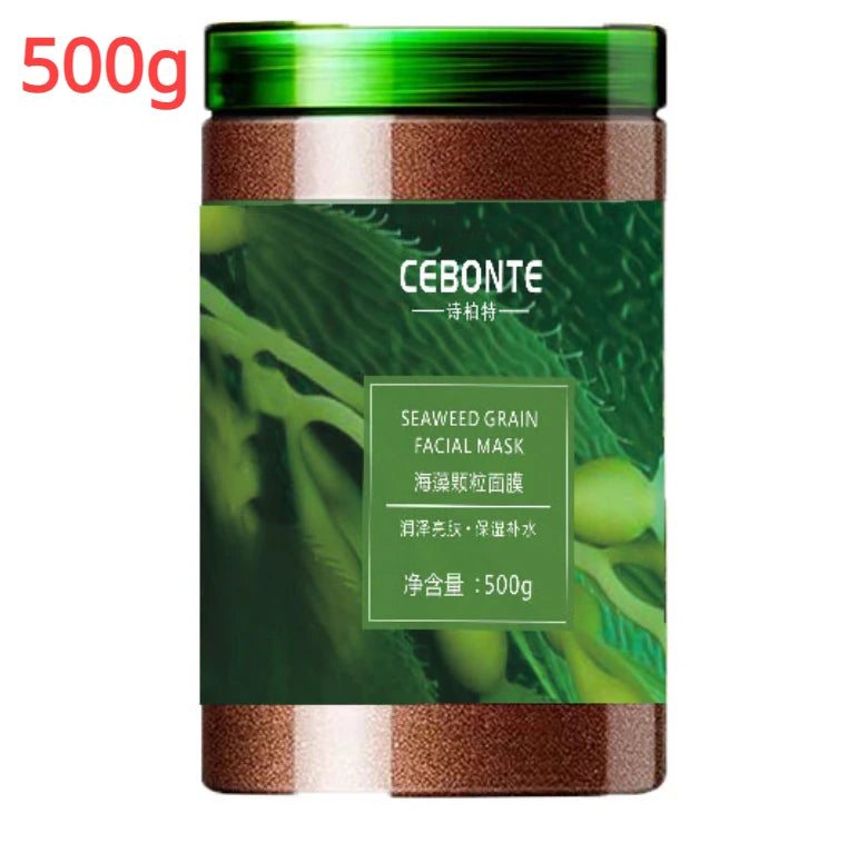 500g/650g Milk Seaweed Jelly Mask Powder Small Particles Marine Algae Moisturizing Mask Mud Softening Skin Improving Roughness Oasis Select Seaweed big particle