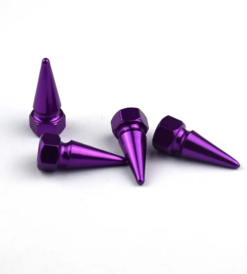 Automotive Parts Bullet Head Screw Valve Cap Personalized Modification Pointed Valve Valve Bicycle Motorcycle In Stock Oasis Select 4pcs 6