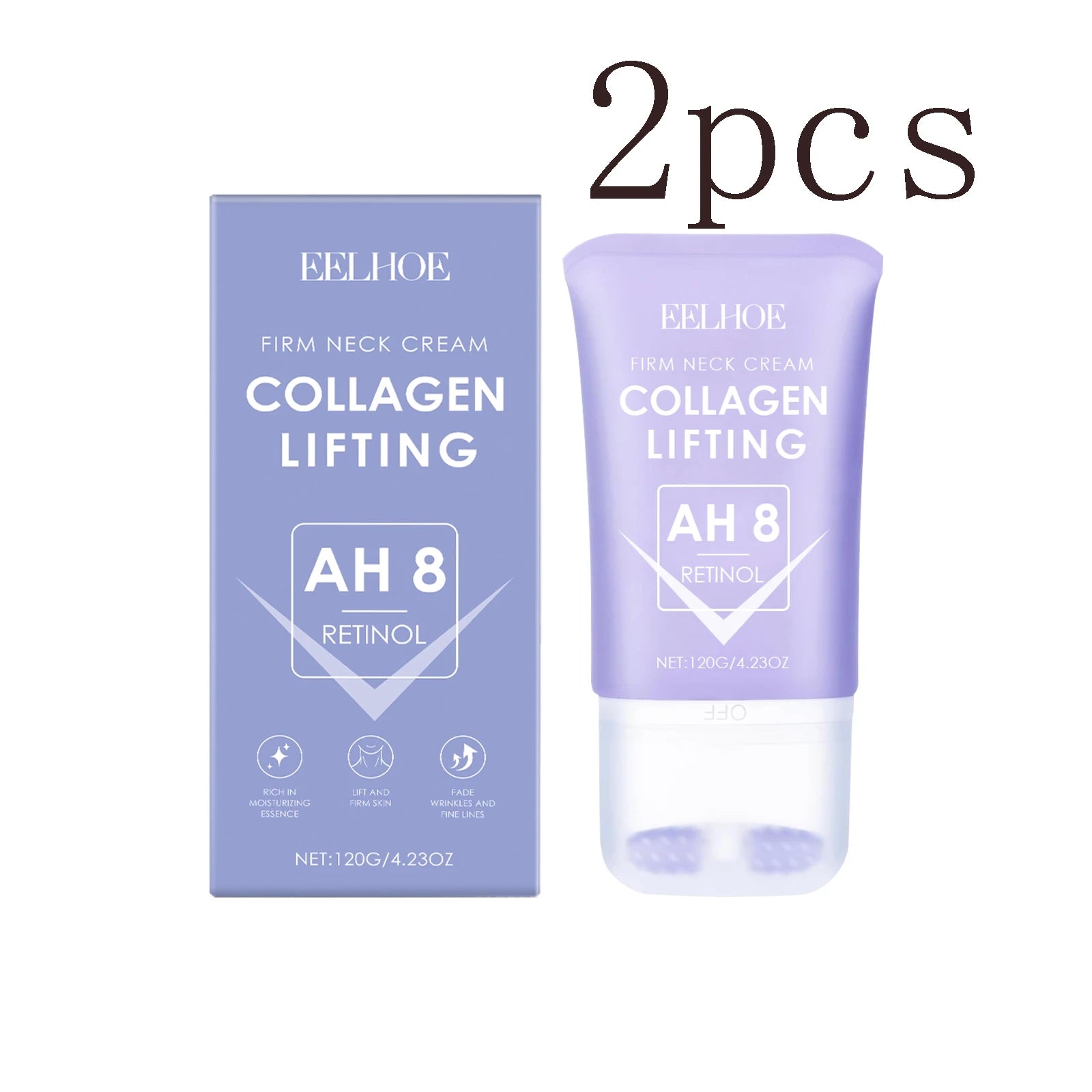 Daily Roll-On Neck Cream – Firming & Hydrating Formula 120g Neck Firming Cream Oasis Select 2pcs