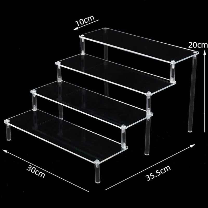 Acrylic Display Riser Rack – Perfume, Makeup & Cupcake Stand