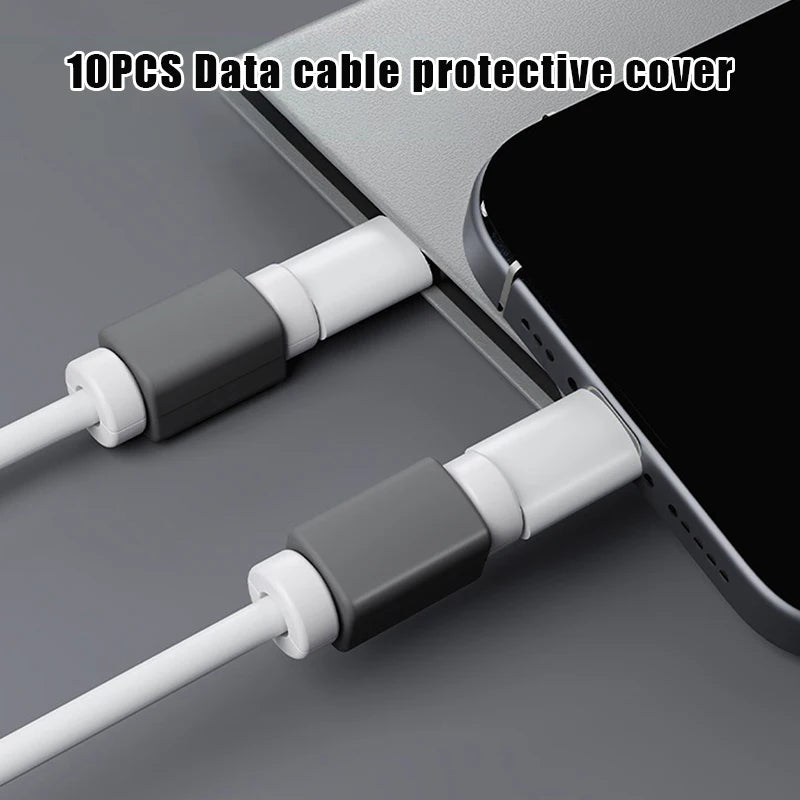 susu 10PCS Data Cable Protector Universal Anti-Break Protective Cover For Android iPhone All Phone Users Hot Sale New 2026 Oasis Select A3