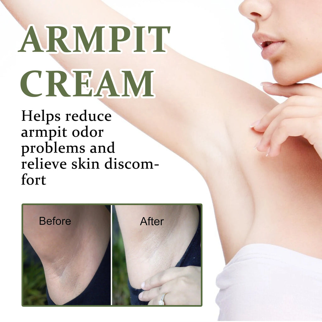 Oceaura Armpit Whitening Cream Reduce Skin Dullness Moisturizing Remove Body Odor Smoothing Nourishing Brightening Armpit Lotion Oasis Select