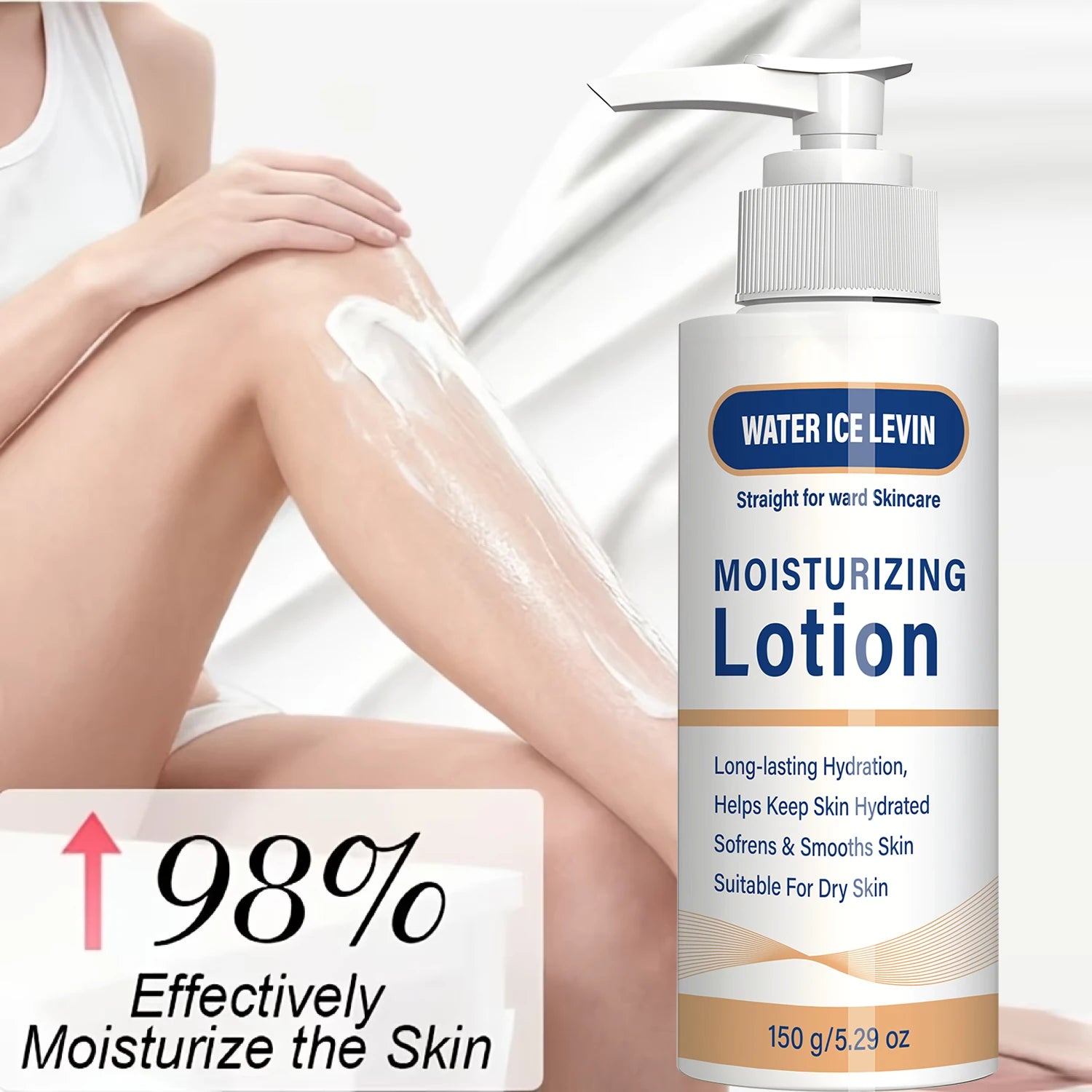 Water Ice Levin Dry Skin Moisturizing Lotion – 150g Body Cream Body Moisturizing Lotion Oasis Select