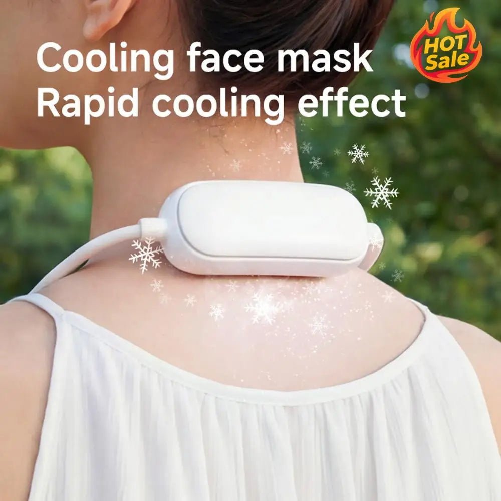 Portable Neck Fan 3 Speeds 360 Cooling Hands Free Personal Wearable Bladeless Fan Rechargeable for Travel Outdoor Indoor Oasis Select
