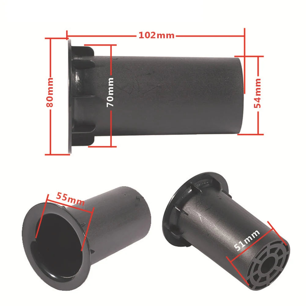 Sound Quality Bass Subwoofer Tube Bass Subwoofer Tube ABS Port Open Hole Easy Installation Enhanced Sound Quality Oasis Select Hole Diameter 70mm