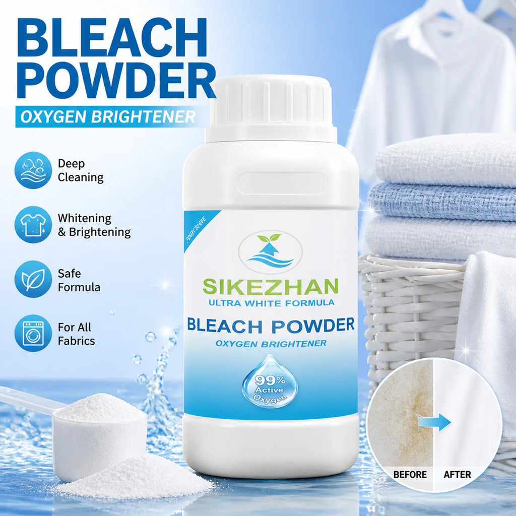 Pure Sodium Percarbonate Oxygen Bleach Powder Color-Safe Laundry Stain Remover Chlorine-Free Fabric Whitener All-Purpose Cleaner Oasis Select