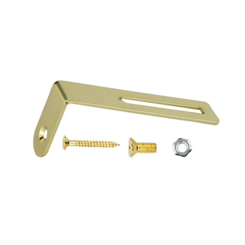 Electric Guitar Pickguard Bracket Support Accessory For Les Paul Metal 63*26.5mm Guitar Part Accessories Oasis Select gold