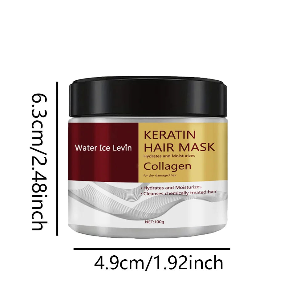 Collagen Keratin Hair Mask – Repair Frizz, Moisturize & Smooth Keratin Hair Mask Oasis Select