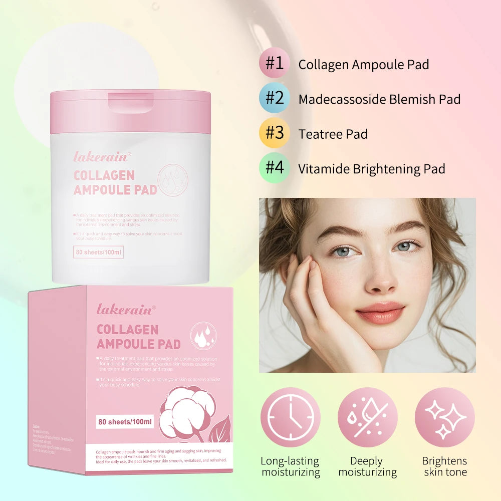 Cotton Facial Pads Toner Pads with Centella Asiatica to Improve Uneven Skin Tone Vegan Face Gauze Pads 60 Pads Oasis Select