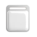 Anti-lost Key Finder Bluetooth-compatible Smart Tag for iPhone/Android Phones Oasis Select WHITE China Mainland