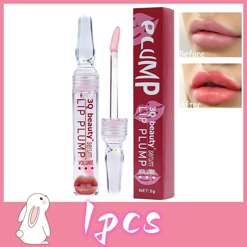 Volumising Lip Plumper Oil Gloss Serum – Hyaluronic Acid