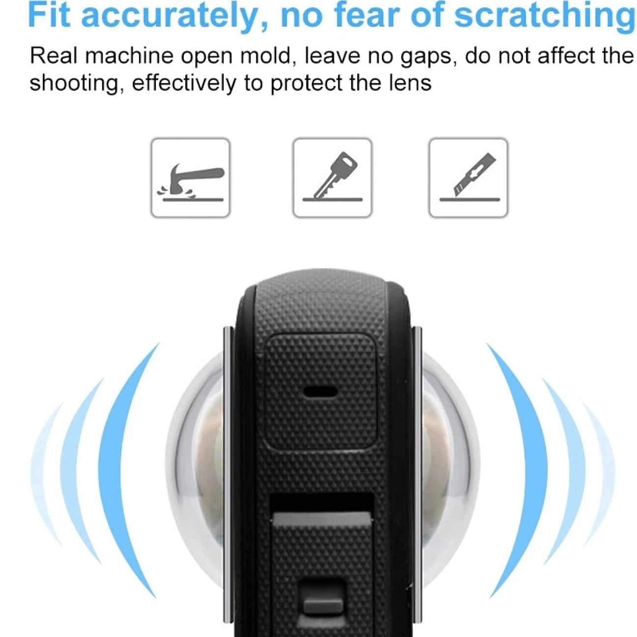 Insta360 X3 Dual Lens Protector – Waterproof PC Cover Guard