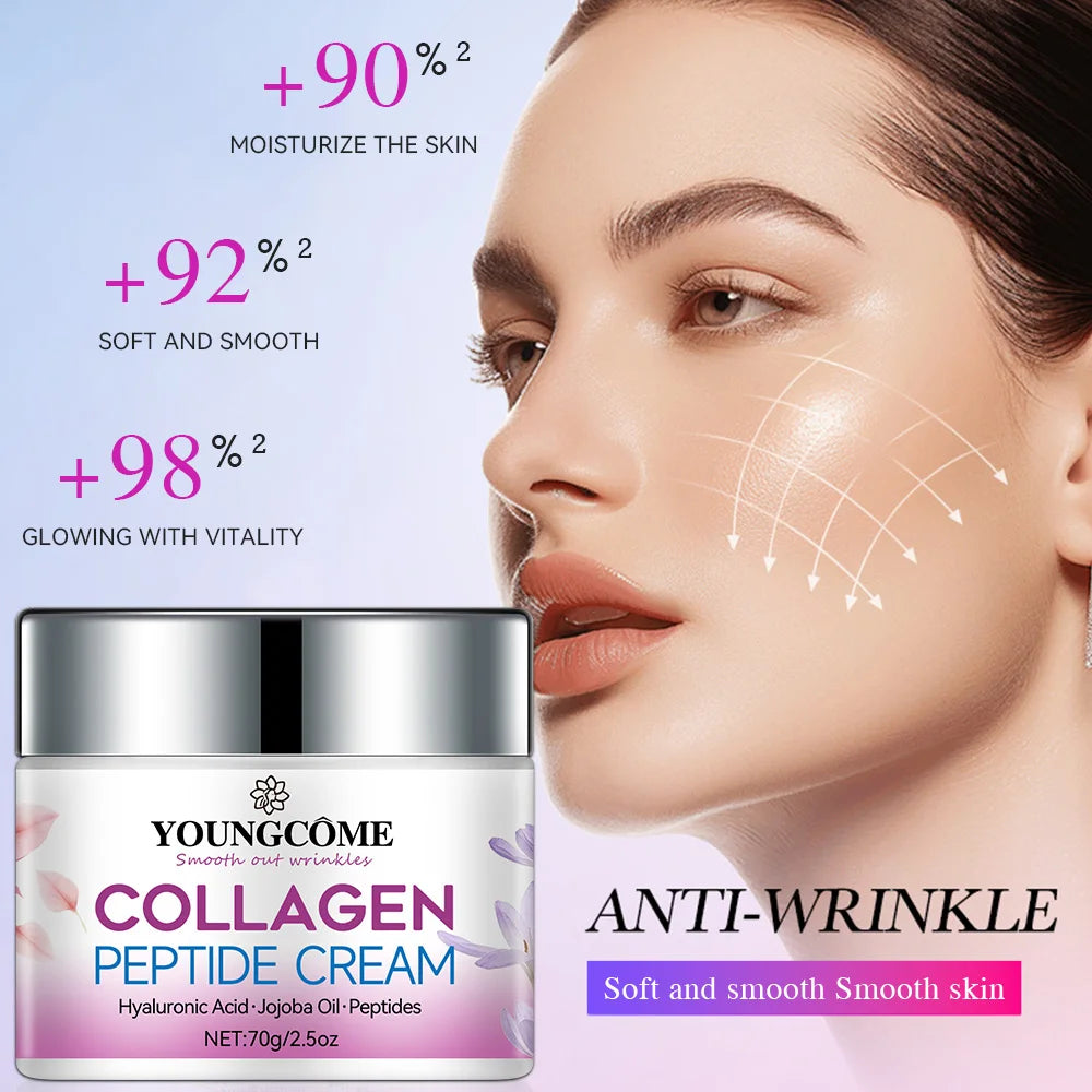 Collagen Peptide Face Cream Activates The Skin Deeply Nourishes Strongly Tightens Obviously Smoothes Creates A Shiny Complexion Oasis Select