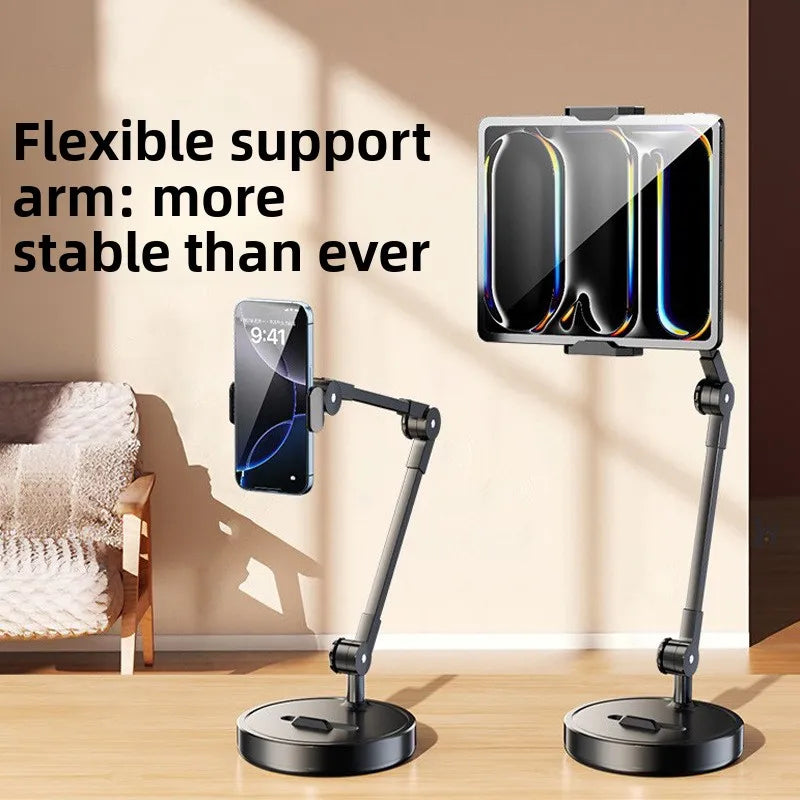 1pc Overhead Phone Holder, Adjustable Desktop Bracket for Live Shooting, Food Recording Video, Unpacking Vlog Stand, Phone Stand Oasis Select