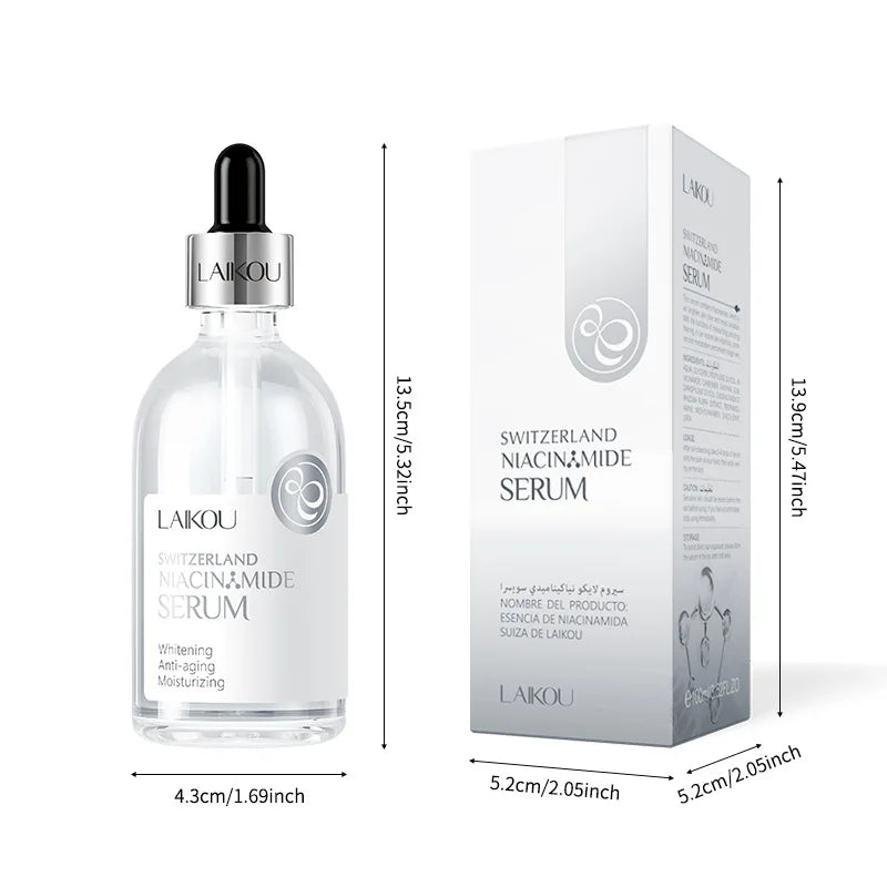 LAIKOU Vitamin C Niacinamide Face Serum 100ml – Anti-Aging