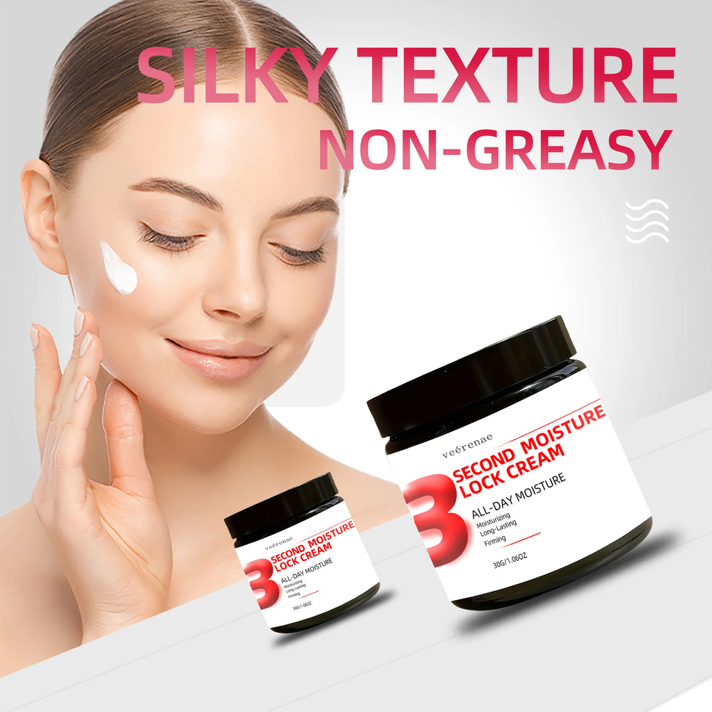 veérenae 3-Second Moisture Lock Cream | 24H Face Hydration