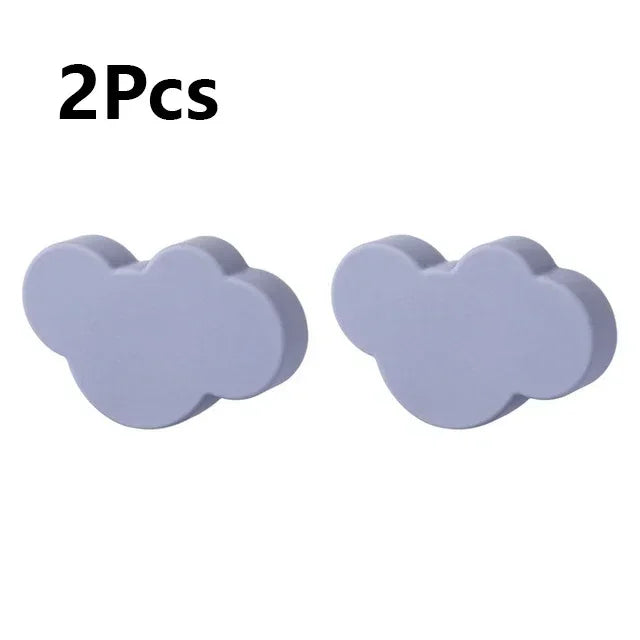 2/4/6/10Pcs Cartoon Furniture Handles Children Room Knobs Handles for Cabinets Drawer Pull Handle Door Knob for Cabinet Pulls Oasis Select grey 2pcs 54x36mm