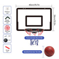 Mini Basketball Hoop for Desk No-Drill Wall Mount Foldable Stress Relief Game for Office & Bedroom Oasis Select Mini Size