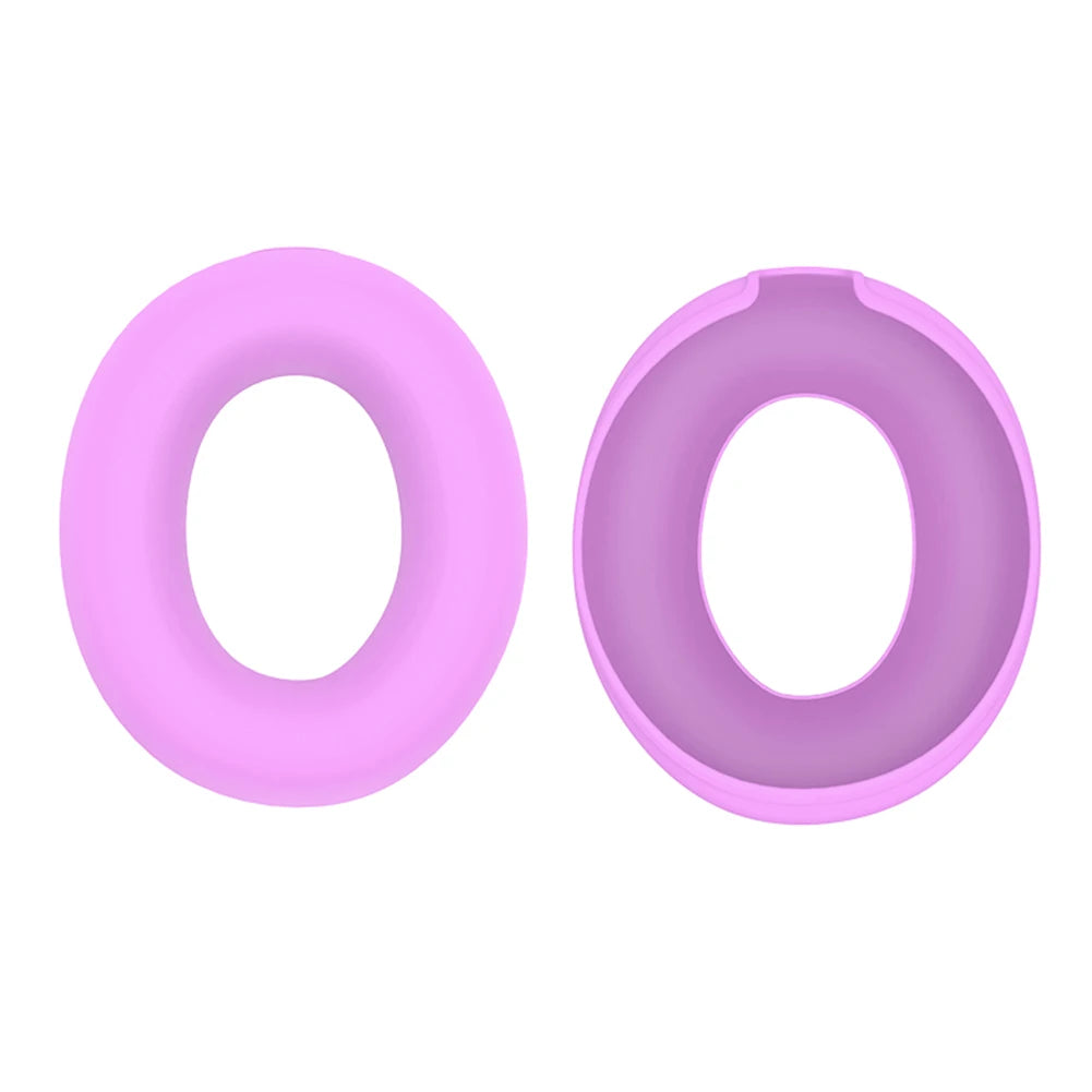 Silicone Case Anti-Scratch Protective Case Washable Ear Pads Cover Protector for Bose QuietComfort/QuietComfort Ultra Headphone Oasis Select Purple China Mainland