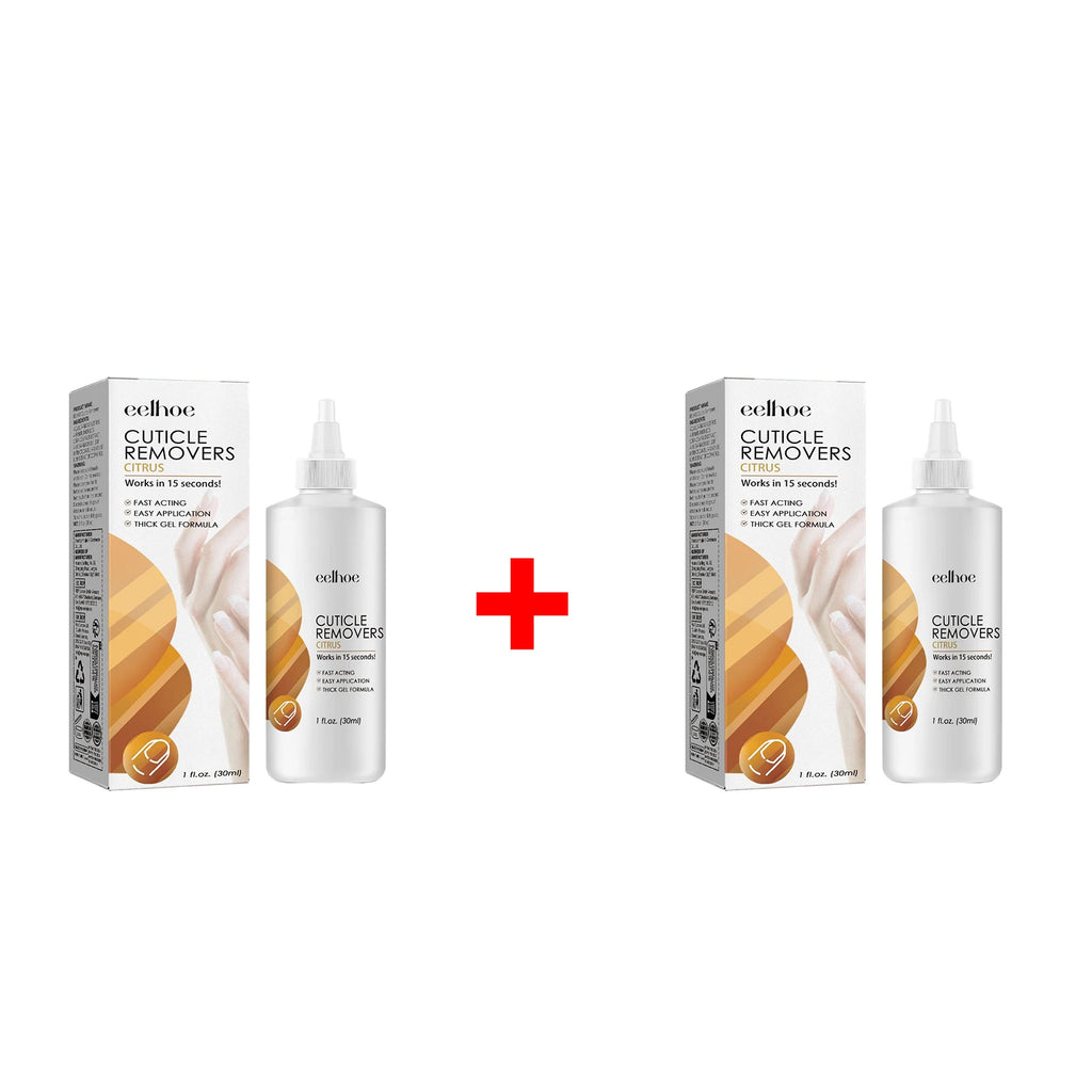 Citrus Cuticle Remover Gel Dead Skin Softener for Nail Care Improve Rough Damaged Nails Smooth Nourishing Care Liquid Oasis Select 2pcs