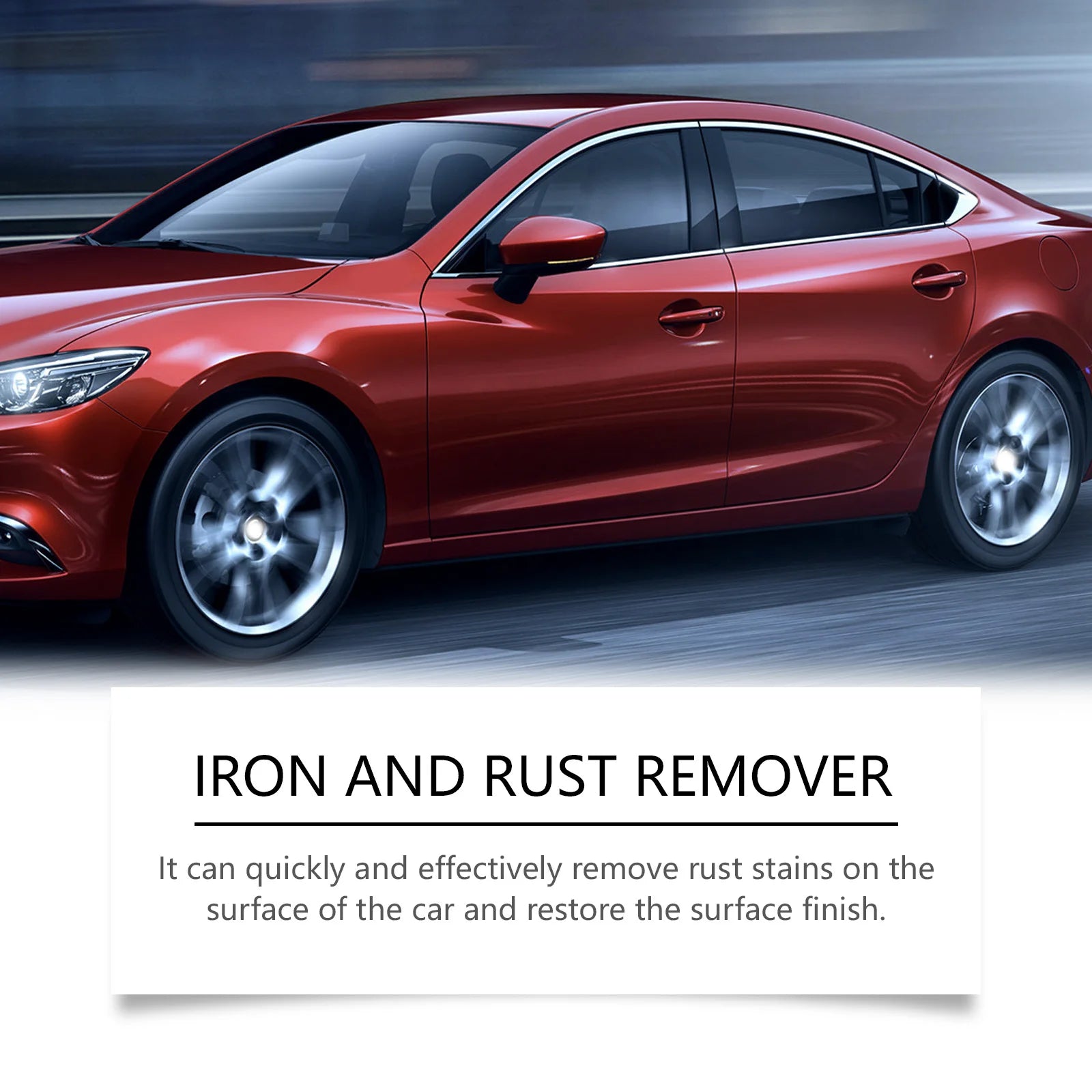 Homonth Multi-Purpose Rust Remover Spray Strong Elimination Of Rust And Iron Buildup Multi Stain Dissolving Car Cleaning Spray Oasis Select