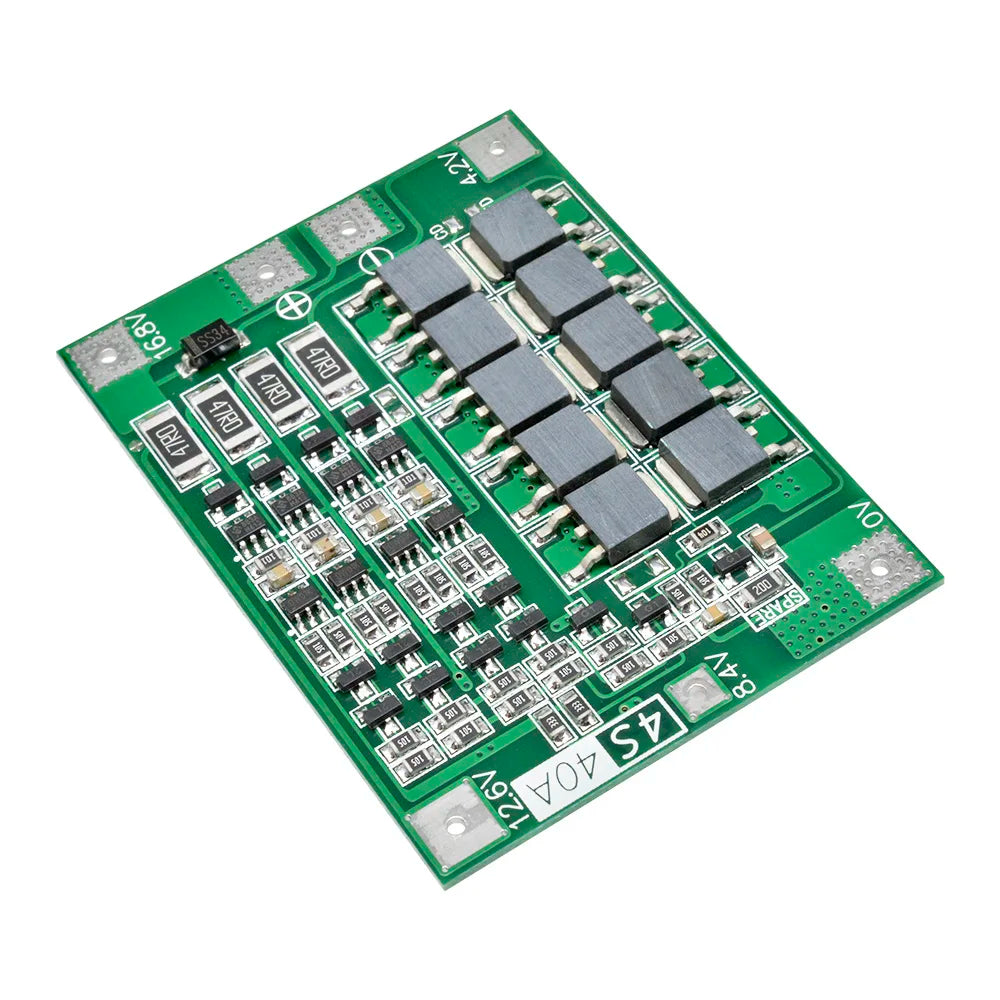 4S 40A 18650 Li-ion Lithium Battery Charger PCB BMS Protection Board with Balance For Drill Motor 14 Oasis Select