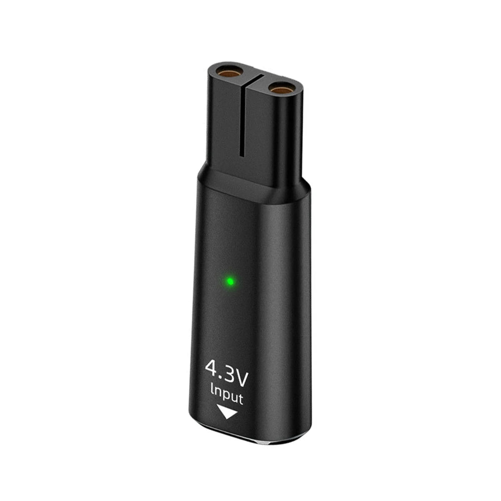 USB-C Shaver Adapter for Philips OneBlade QP2520 QP2620 QP2515 Shaver Charger Adapter Oasis Select black