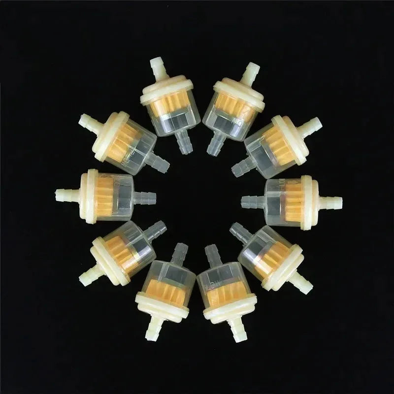 20/1pcs Professional Motorcycle Oil Filter Inline Gas Fuel Filter Gasoline Filters Tool For Scooter Moped Scooter Dirt Bike ATV Oasis Select