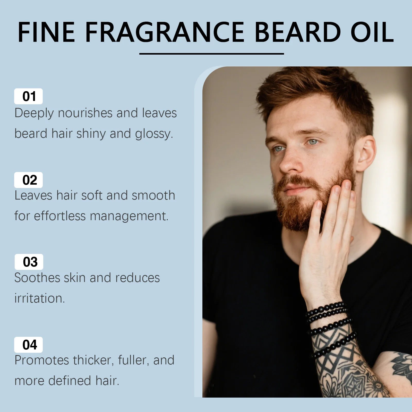 East Moon Natural Vanilla Beard Oil – Fuller, Thicker Beard Growth Beard Oil Oasis Select