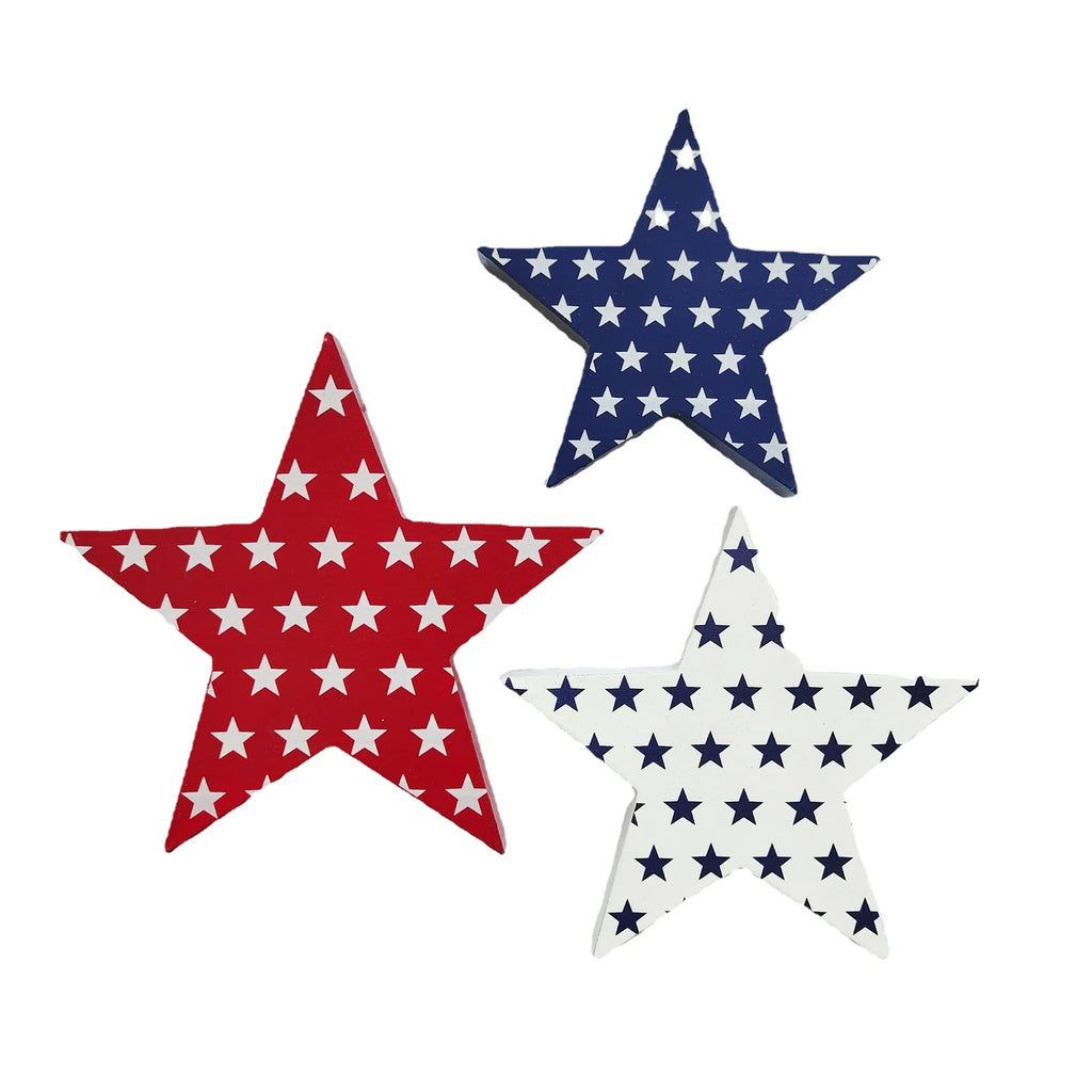 Independence Day Wooden Crafts National Day Creative Home Tabletop Decorations Oasis Select