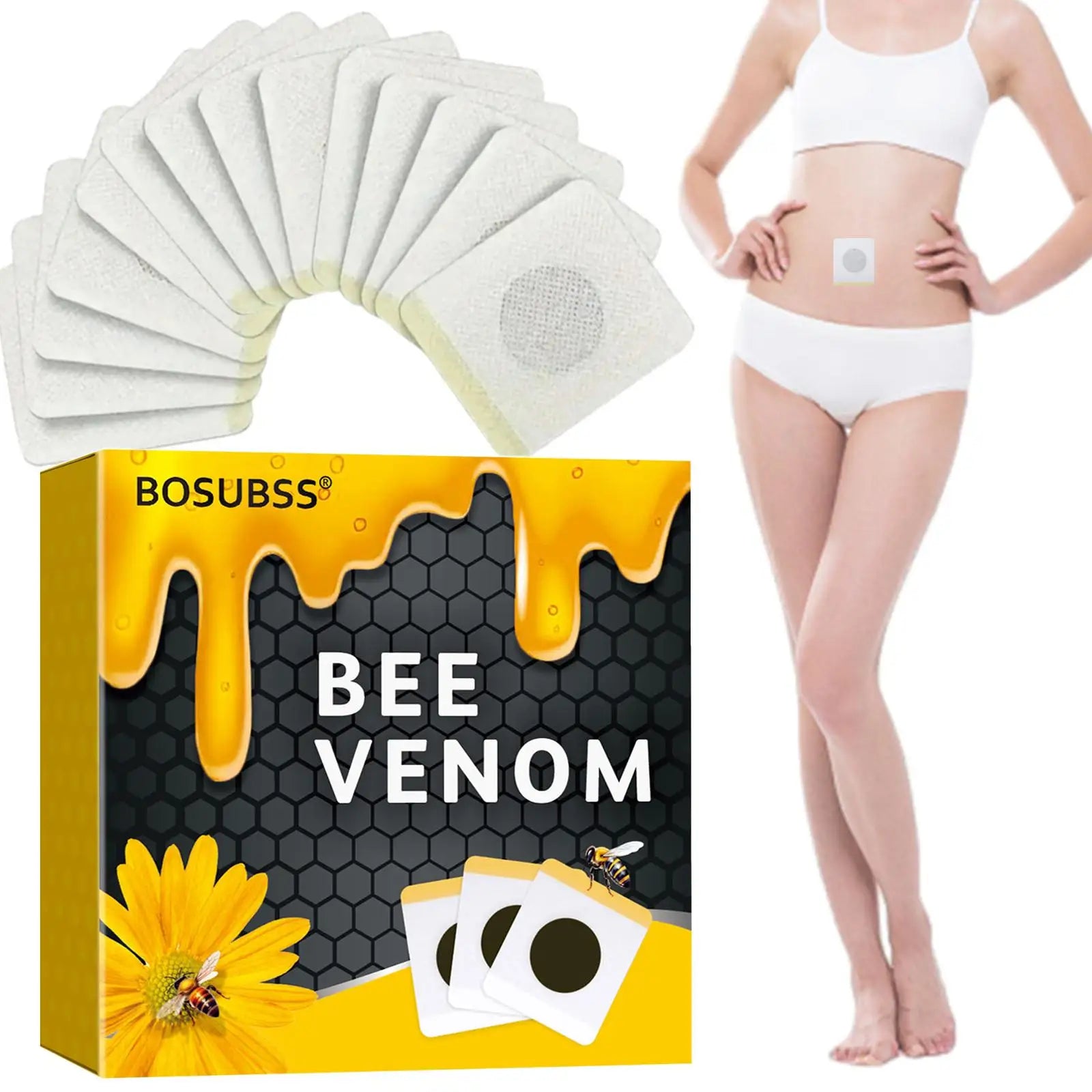 30/20/10 Abdominal Patch - Breathable, Sweatproof, Waterproof Body Care Patch - Natural Abdominal Patch for Abdominal Comfort Oasis Select