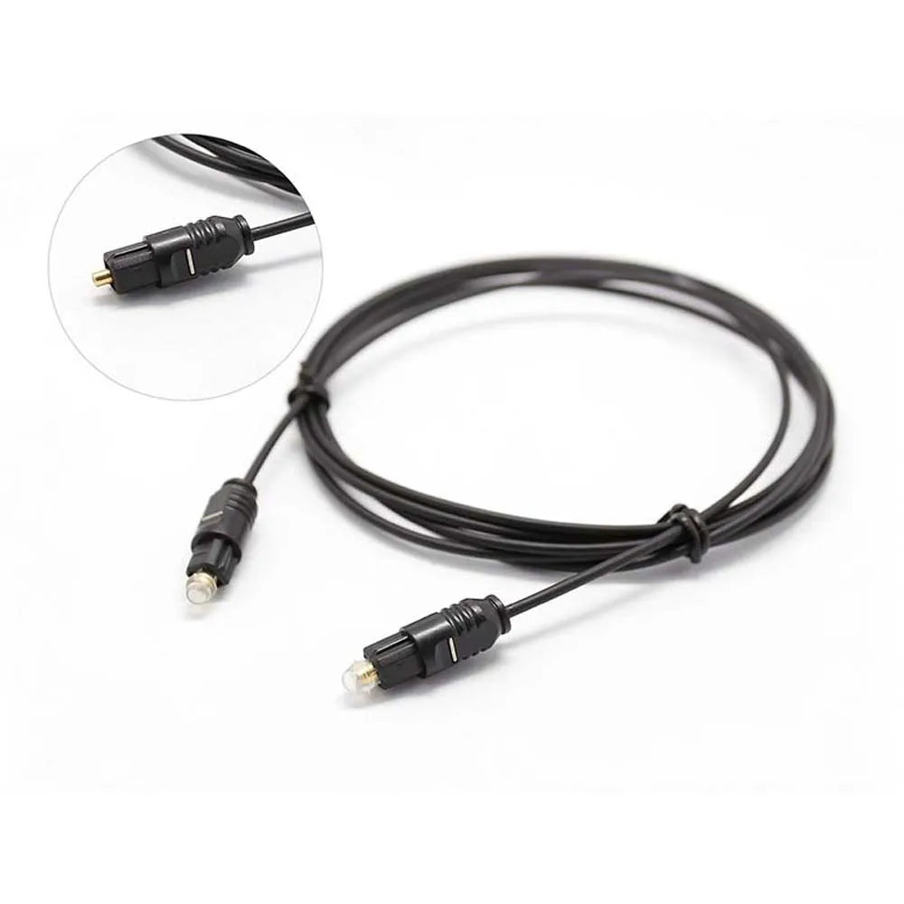 Digital Optical Audio Cable for Toslink Gold-Plated 1m 1.5m 2m 3m 5m 10m 15m 20m SPDIF MD DVD Gold Plated Cable Oasis Select