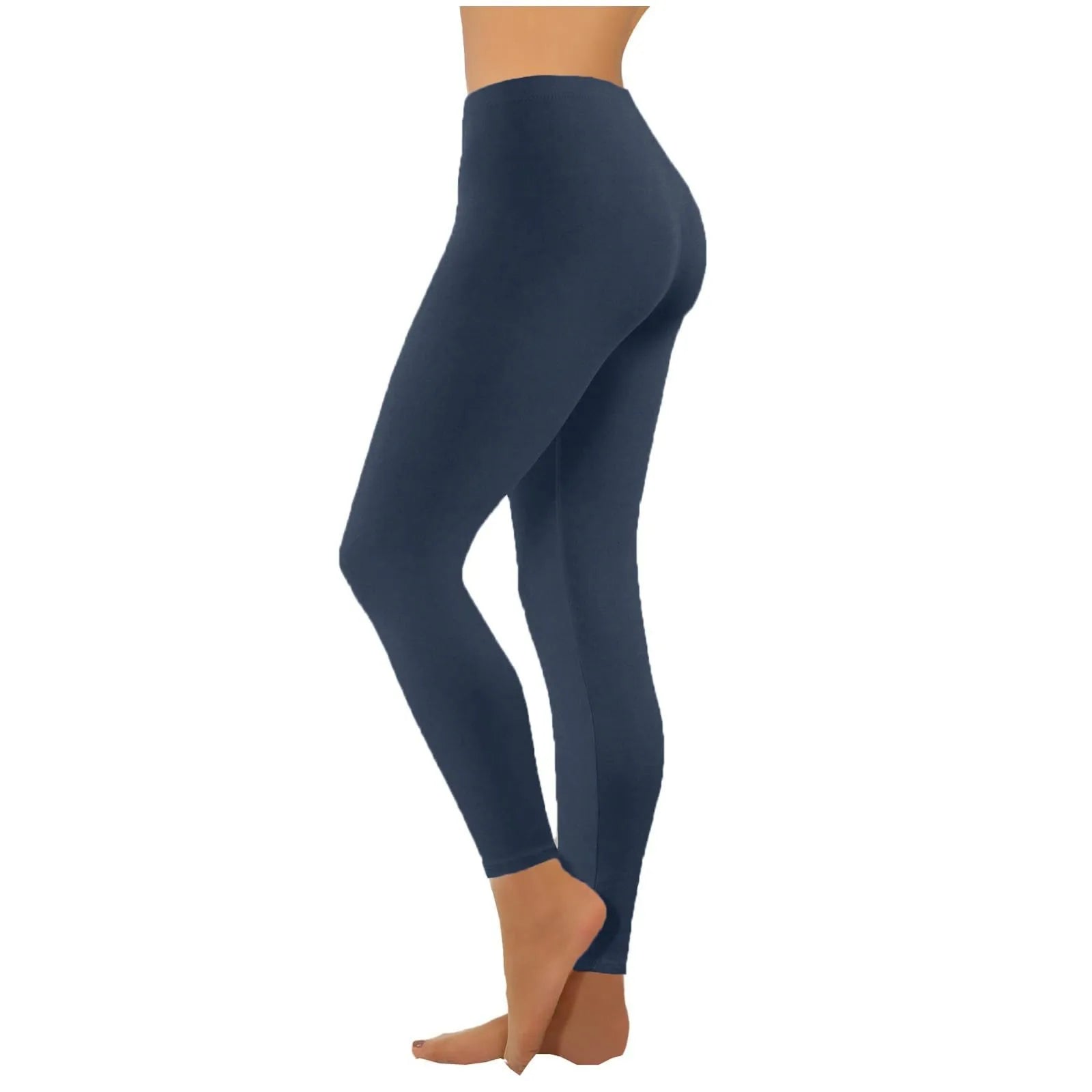 High Waist Yoga Leggings Seamless Push Up Sport Leggings Fitness Running Pants Solid Highly Elastic Underwear Bottoms Oasis Select