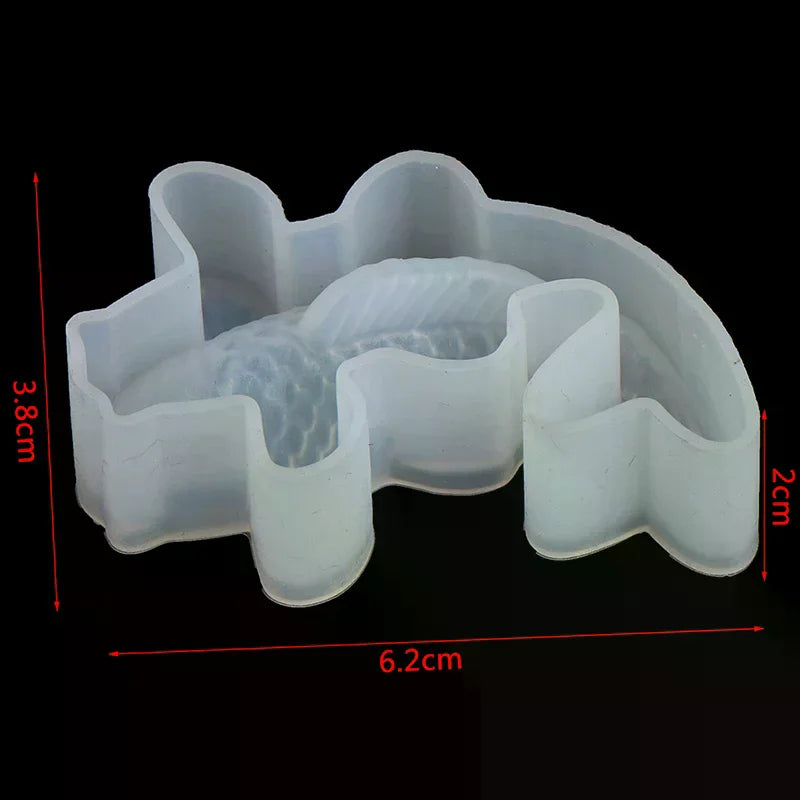 3D Lucky Koi Fish Silicone Mold DIY Resin Casting Art Jewelry Making Craft Epoxy Oasis Select