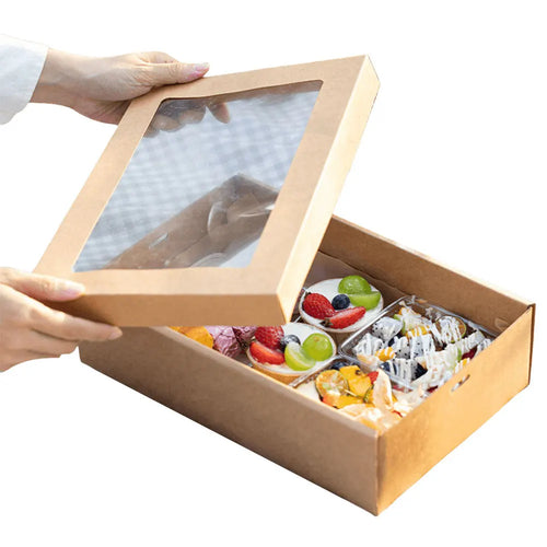 2-Pack Disposable Picnic Food Boxes – Fried Chicken & Bakery Disposable Food Box Oasis Select