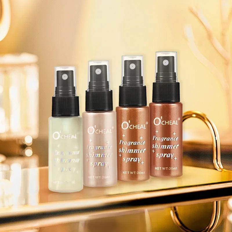 Waterproof Glitter Flash Spray – Face, Body & Neck Shimmer Body Glitter Spray Oasis Select
