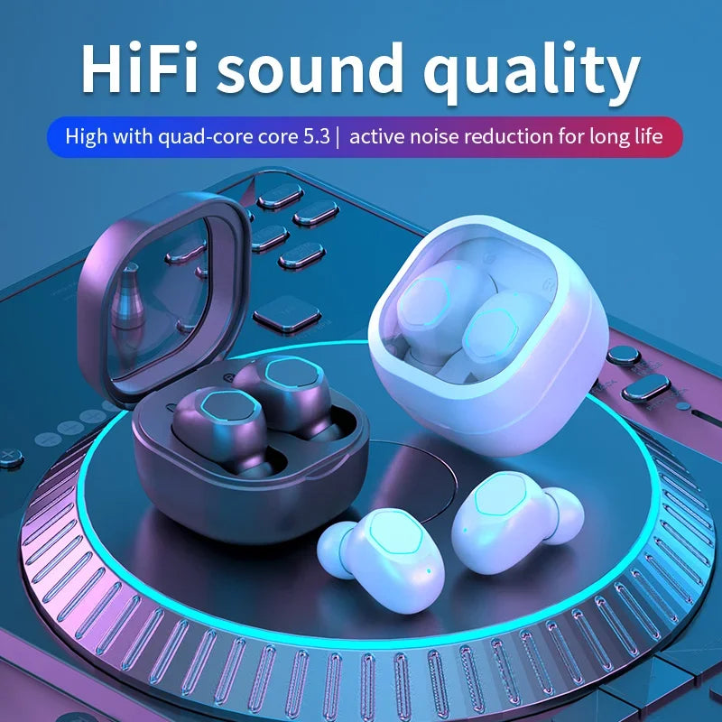 NEW Wireless Earpiece Headphone Earphone Sport Earbuds Headset with For 5.2 Bluetooth Phone Xiaomi Samsung Huawei Iphone OPPO Oasis Select