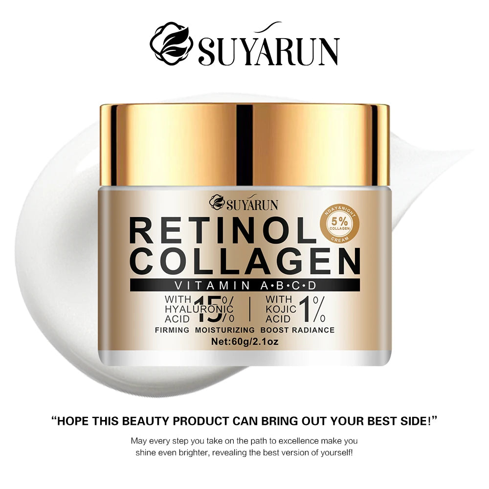 Collagen moisturizing cream with natural kojic acid and advanced hyaluronic acid, moisturizing and easy to absorb Oasis Select