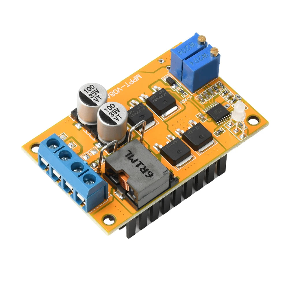 DC 8-28V 5A 100W MPPT Solar Board Regulator Controller 9V 12V 24V Auto Switch Solar Charging Board Oasis Select