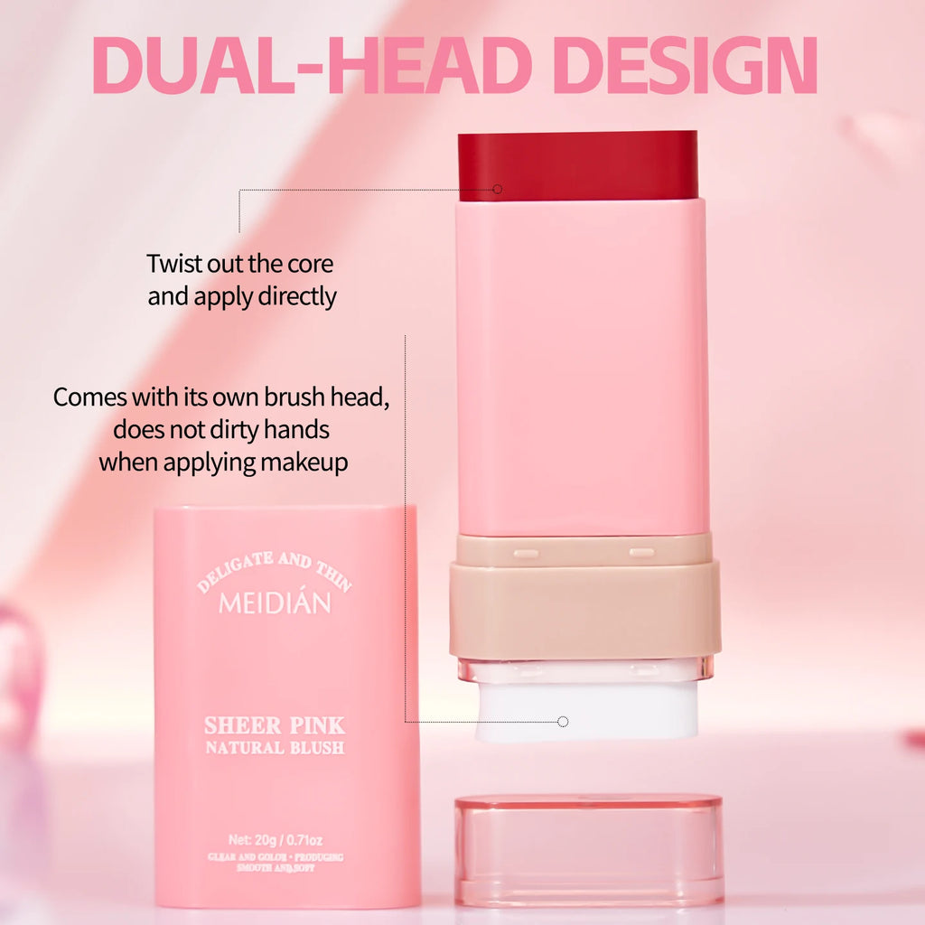 Natural Blush Stick – Long-Lasting & Lightweight Cheek Color Blush Stick Oasis Select