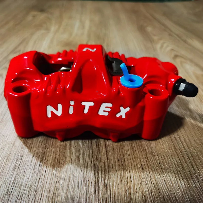 M50 GR integrated brake caliper electric motorcycle modification disc brake lower pump 100MM Oasis Select Red