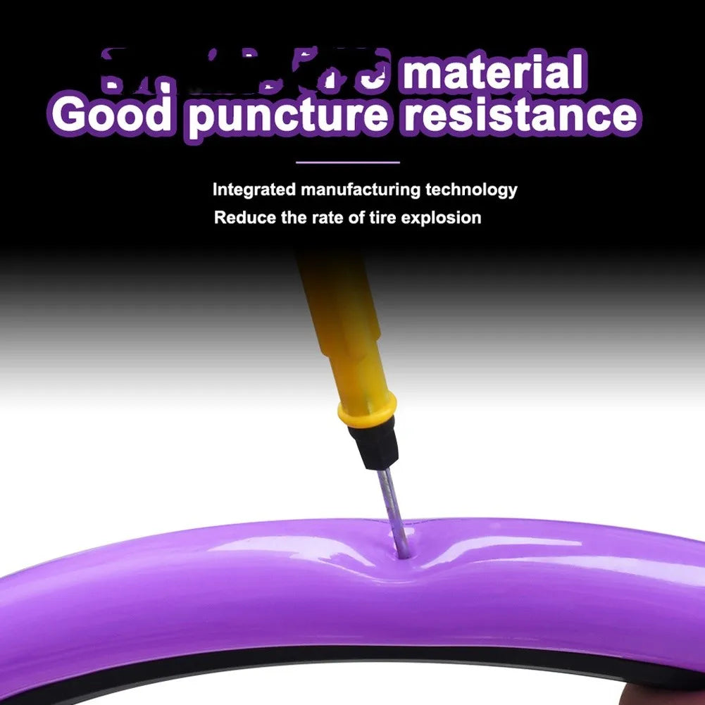 For 29er For 27.5 AV Valve Mountain Inner Tube For Mountain Biking Purple Sealing Performance Aging Resistance Oasis Select