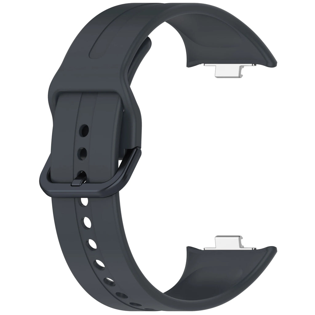Silicone Strap for Redmi Watch 5 & 4 | Mi Band 9 Pro Band Watch Replacement Strap Oasis Select Dark Grey For Redmi Watch 5 4